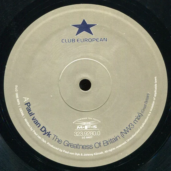 Album cover for Club European by Paul van Dyk / Cal-Q-Lator