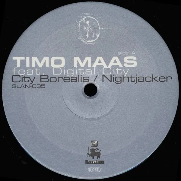 Album cover for City Borealis / Nightjacker by Timo Maas feat. Digital City