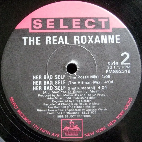 Album cover for Respect by Real Roxanne, The