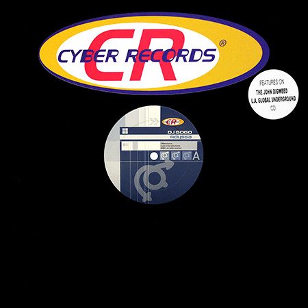 DJ Gogo - Adyssa, Electronic, Progressive House, Progressive Trance, 2001 - Cyber Records, Netherlands, Vinyl 1x 12", 33 ⅓ RP