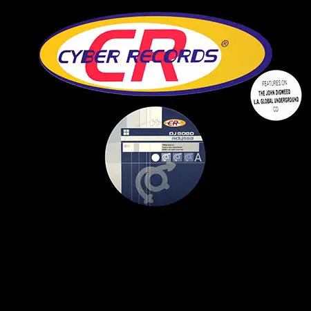 DJ Gogo - Adyssa, Electronic, Progressive House, Progressive Trance, 2001 - Cyber Records, Netherlands, Vinyl 1x 12", 33 ⅓ RP