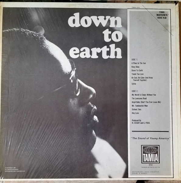 Stevie Wonder - Down To Earth, Funk / Soul, Ballad, Soul, 1966 - Tamla, US, Vinyl 1x LP, Album, Mono Rockaway Pressing