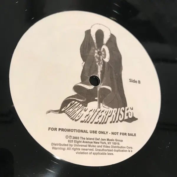 Ghostface Killah - Run, Hip Hop, 2003 - Starks Enterprises, US, Vinyl 1x 12", Single, Promo