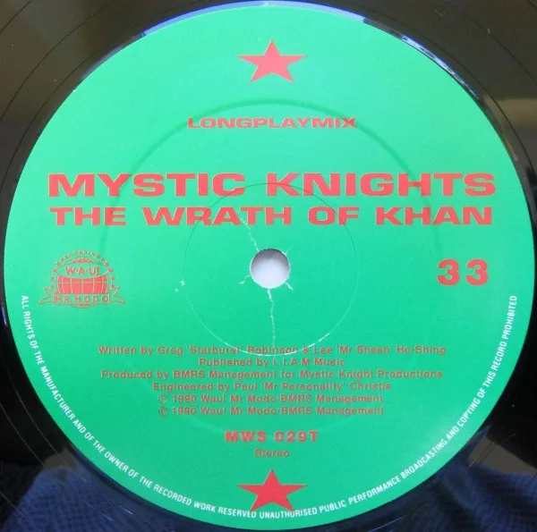 Album cover for The Wrath Of Khan by Mystic Knights
