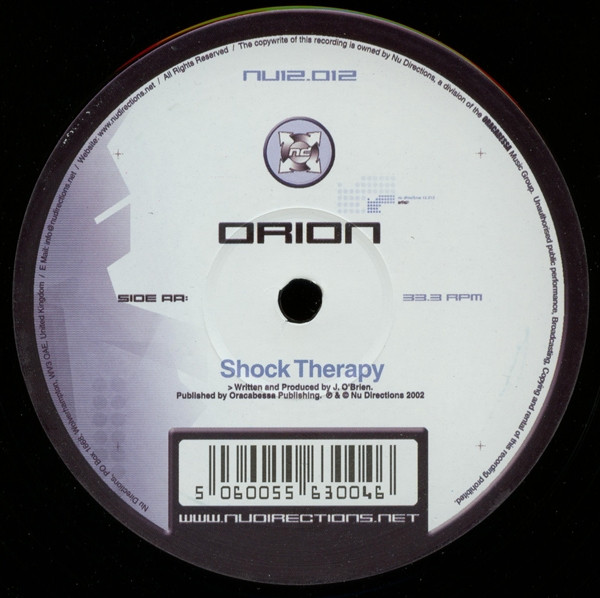 Album cover for Twisted / Shock Therapy by Orion (2)