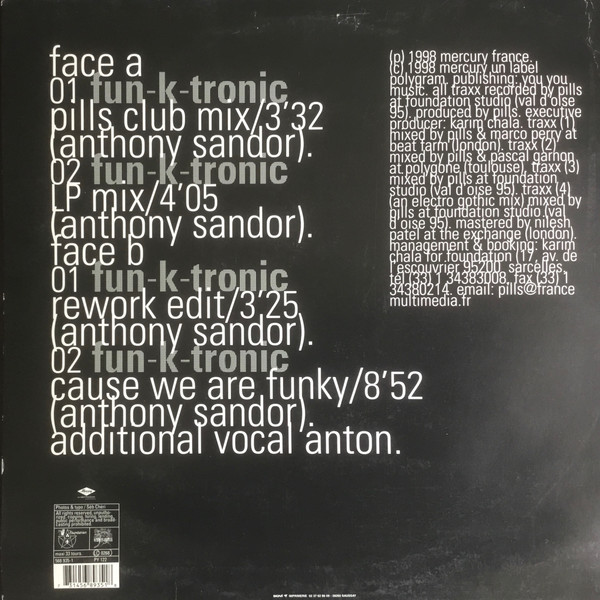 Album cover for Fun-K-Tronic by Pills