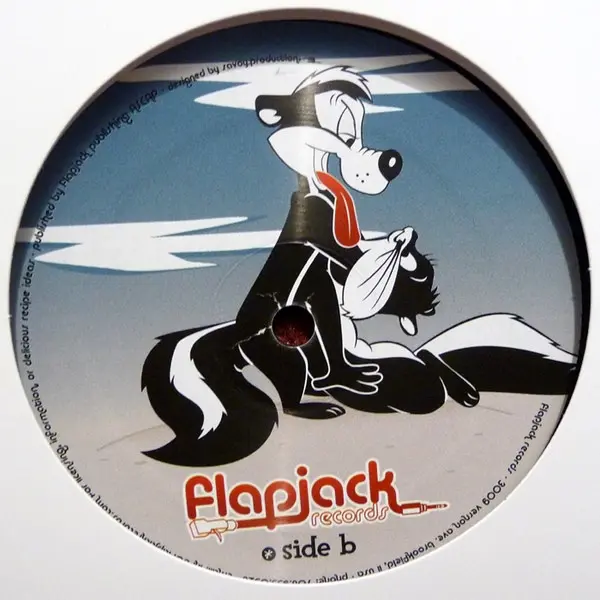 Jackin Box - Licker License EP, Electronic, House, 2010 - Flapjack Records (2), US, Vinyl 1x 12", EP, 33 ⅓ RPM