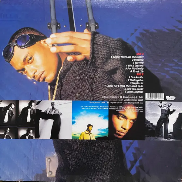 Mic Geronimo - Vendetta, Hip Hop, 1997 - Blunt Recordings, US, Vinyl 1x LP, Album