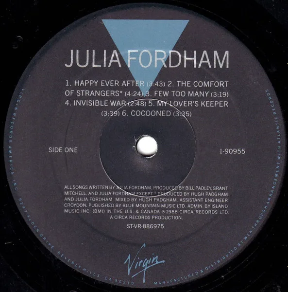 Album cover for Julia Fordham by Julia Fordham