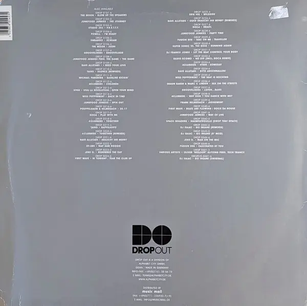 Album cover for Go! 2004 by Avancada
