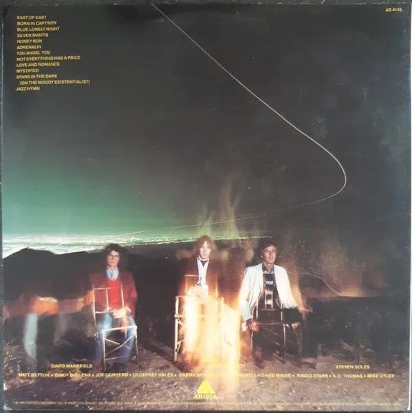 Album cover for Spark In The Dark by Alpha Band, The