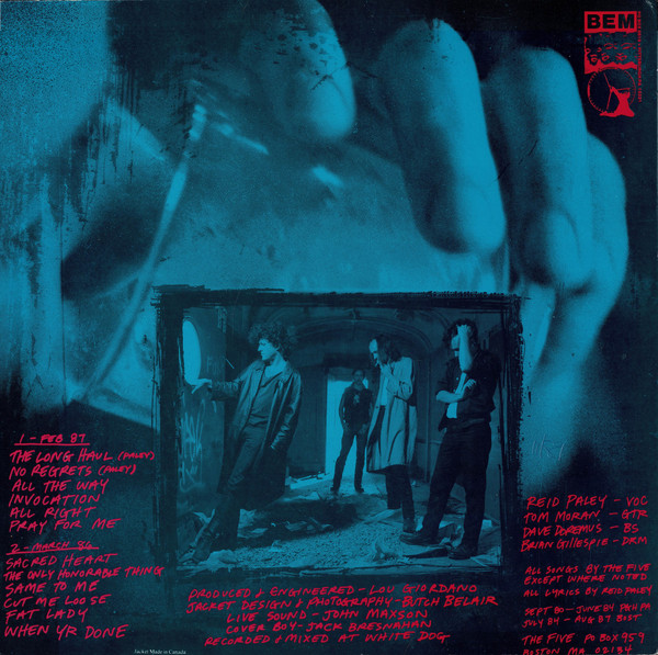 Five (3), The - The Five - 1987 -Garage Rock, Punk -BEM Records -Vinyl 1x LP, Album