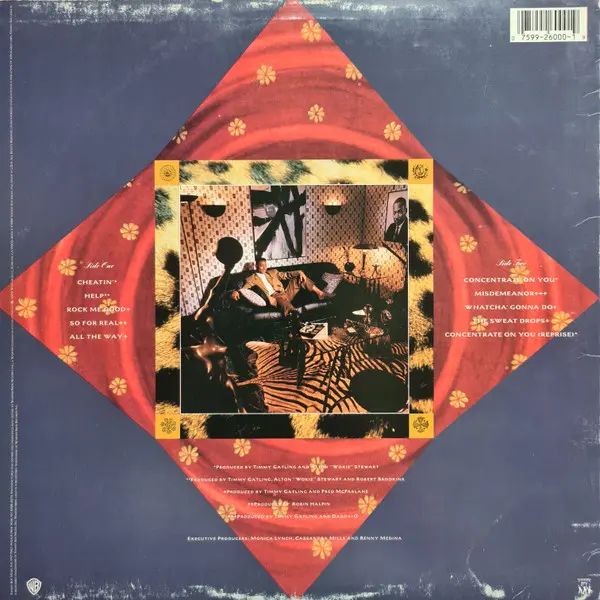 Timmy Gatling - Help, Funk / Soul, Hip Hop, Contemporary R&B, New Jack Swing, 1989 - Tommy Boy, US, Vinyl 1x LP, Album