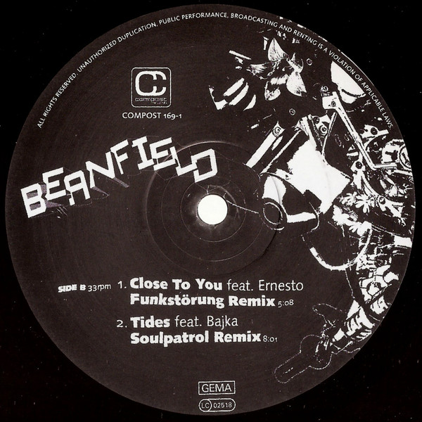 Beanfield - Birds & Bees, Electronic, Deep House, Downtempo, House, 2004 - Compost Records, Germany, Vinyl 1x 12", 33 ⅓ RPM, 