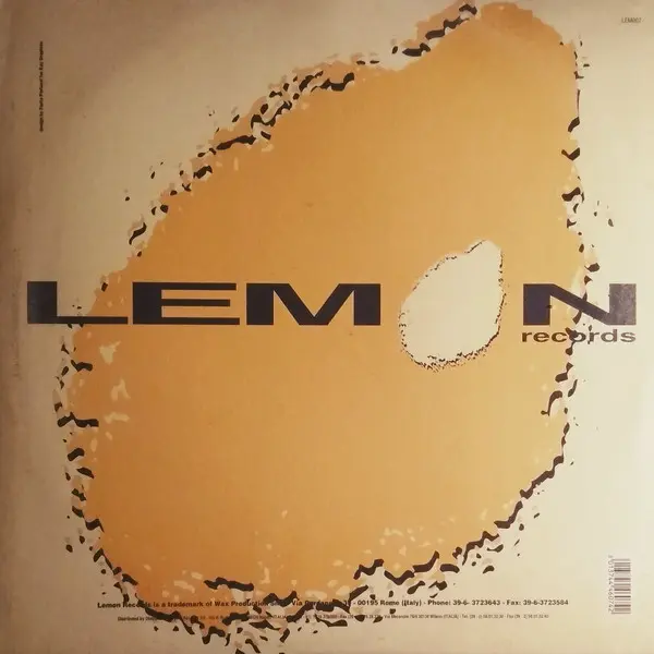 Global Mind - In The Heat, Electronic, Garage House, 1995 - Lemon Records (10), Italy, Vinyl 1x 12", 33 ⅓ RPM
