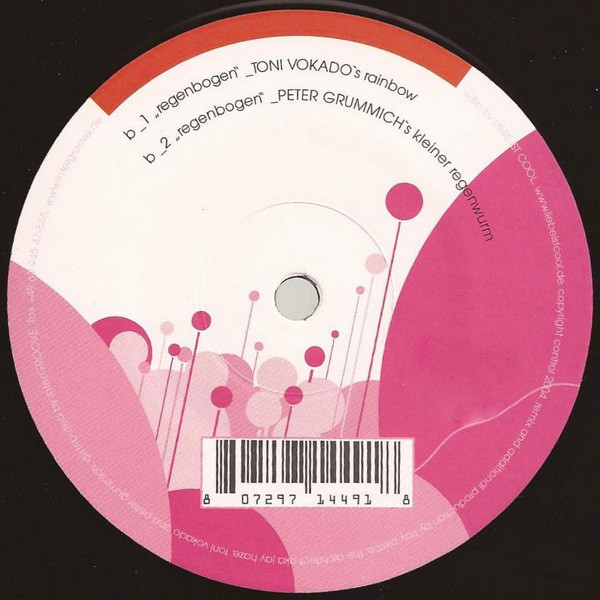 Album cover for Rainbow Ice Cream Remixes by Liebe Ist Cool