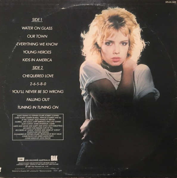 Kim Wilde - Kim Wilde, Electronic, Pop, New Wave, Synth-pop, 1981 - RAK, Australia, Vinyl 1x LP, Album