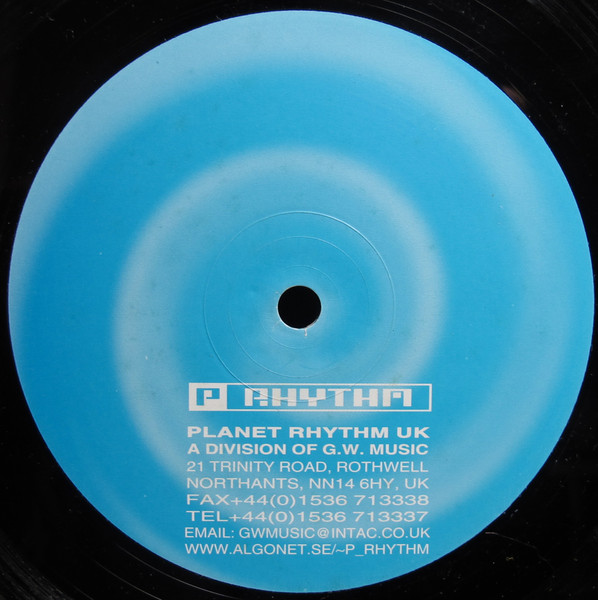 Mark Verbos - Centrifuge EP, Electronic, Techno, 1997 - Planet Rhythm Records, UK, Vinyl 1x 12", EP