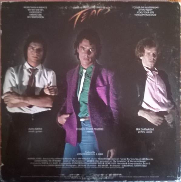 Tears (14) - Tears - 1979 - Hard Rock, Pop Rock - Backstreet Records - Vinyl 1x LP, Album