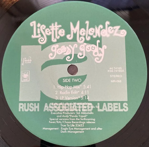 Album cover for Goody Goody by Lisette Melendez