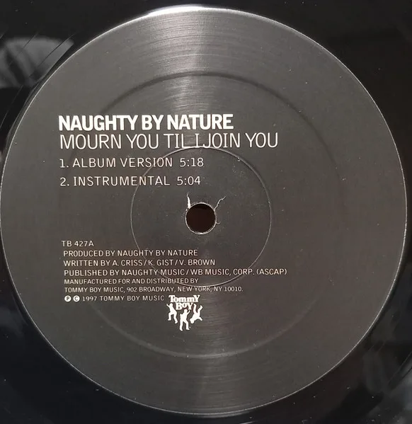 Album cover for Mourn You Til I Join You by Naughty By Nature