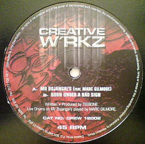 Mr. Bojangals / Born Under A Bad Sign