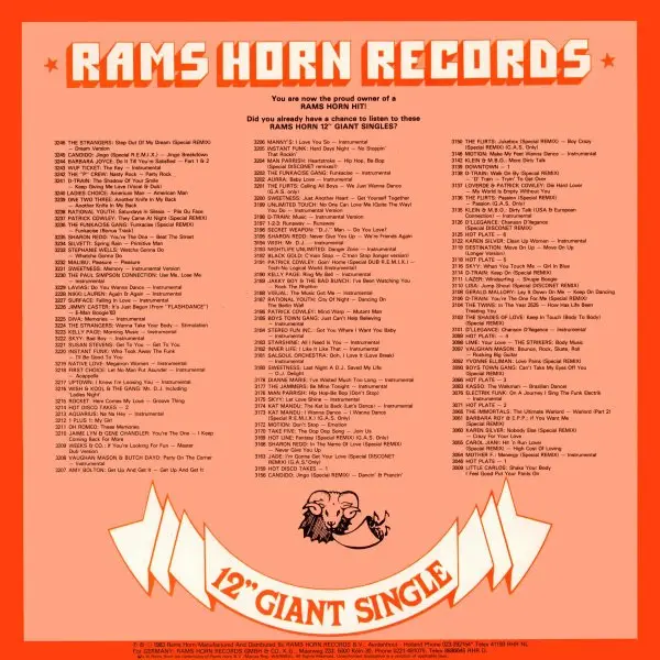 Miss Kimberly - D.J. Girl, Electronic, Disco, Hi NRG, New Wave, 1983 - Rams Horn Records, Netherlands, Vinyl 1x 12", 33 ⅓ RPM