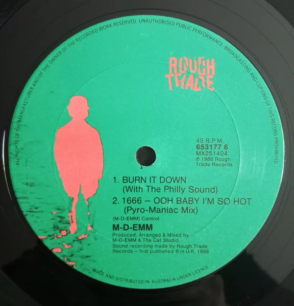 Album cover for Playin' With Fire by M-D-Emm