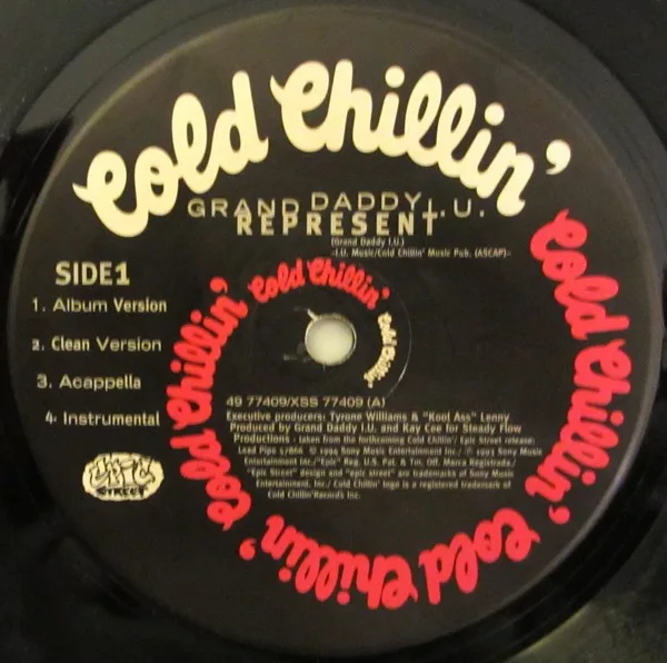 Album cover for Represent by Grand Daddy I.U.