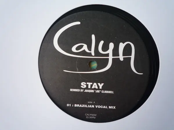 Calyn Tsukishima - Stay (Remix), Electronic, Deep House, Latin, 2000 - Rhythmedia Tribe, Japan, Vinyl 1x 12", 33 ⅓ RPM