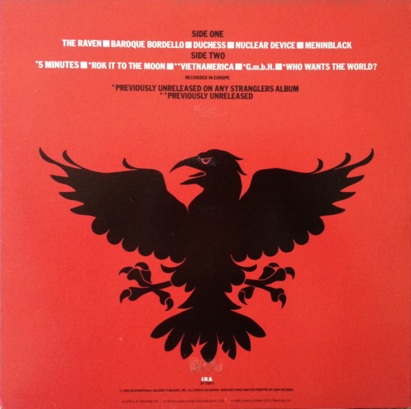 Stranglers, The - IV, Rock, New Wave, Punk, 1980 - I.R.S. Records, US, Vinyl 1x LP, Compilation Santa Maria Pressing