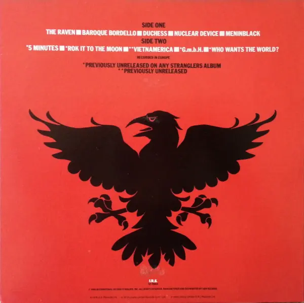 Stranglers, The - IV, Rock, New Wave, Punk, 1980 - I.R.S. Records, US, Vinyl 1x LP, Compilation Santa Maria Pressing