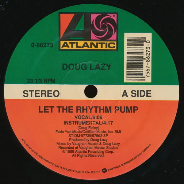 Album cover for Let The Rhythm Pump by Doug Lazy