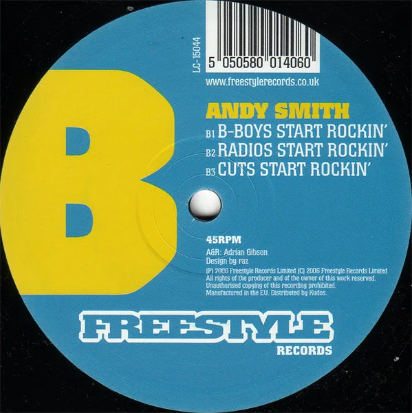 Album cover for Sounds Start Rockin by DJ Andy Smith