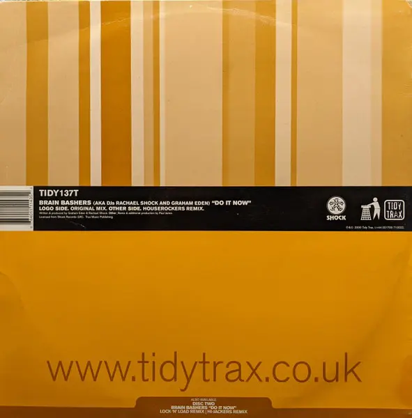 Album cover for Do It Now by Brain Bashers