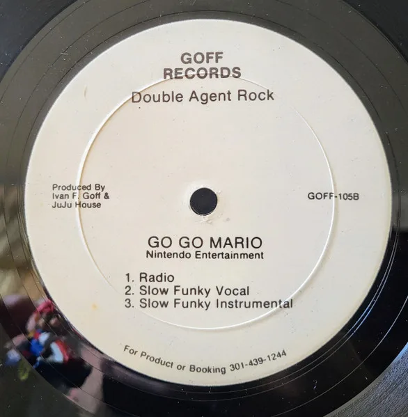 Album cover for Go Go Mario by Double Agent Rock