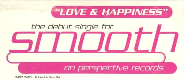 Album cover for Love & Happiness by Smooth (4)