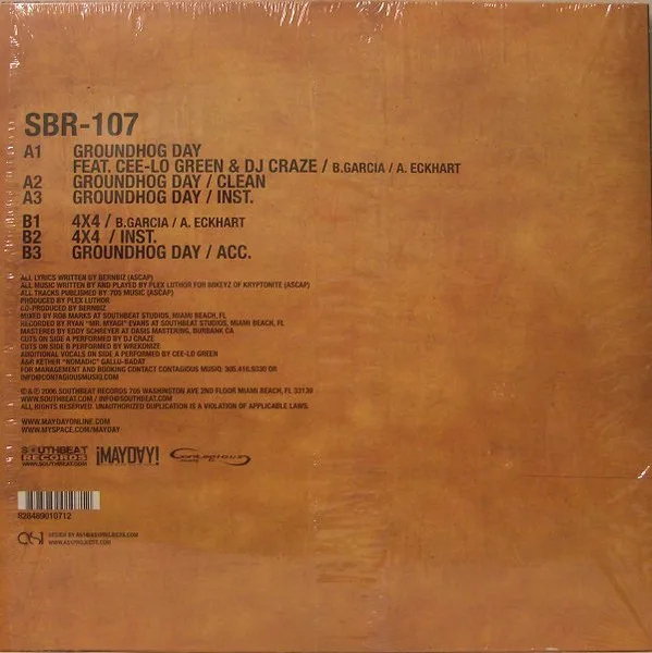 Album cover for Groundhog Day by ¡Mayday!