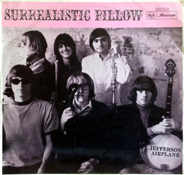 Jefferson Airplane - Surrealistic Pillow, Rock, Folk Rock, Psychedelic Rock, 1967 - RCA, Australia, Vinyl 1x LP, Album, Mono