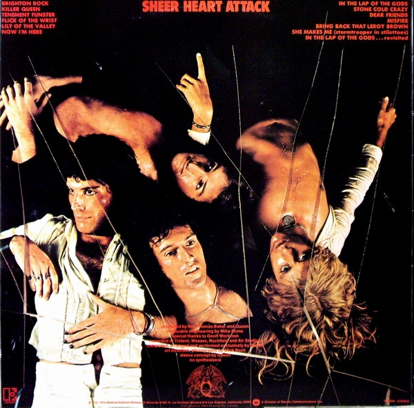 Queen - Sheer Heart Attack, Rock, Classic Rock, Glam, 1975 - Elektra, Australia, Vinyl 1x LP, Album