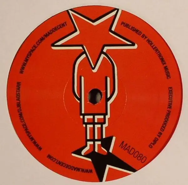 Blaqstarr - Supastarr, Electronic, Hip Hop, Baltimore Club, 2007 - Mad Decent, US, Vinyl 1x 12", 33 ⅓ RPM