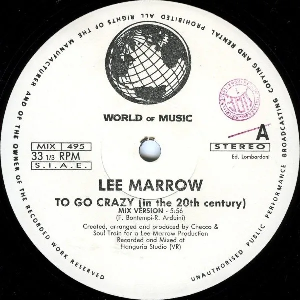 Album cover for To Go Crazy (In The 20th Century) by Lee Marrow