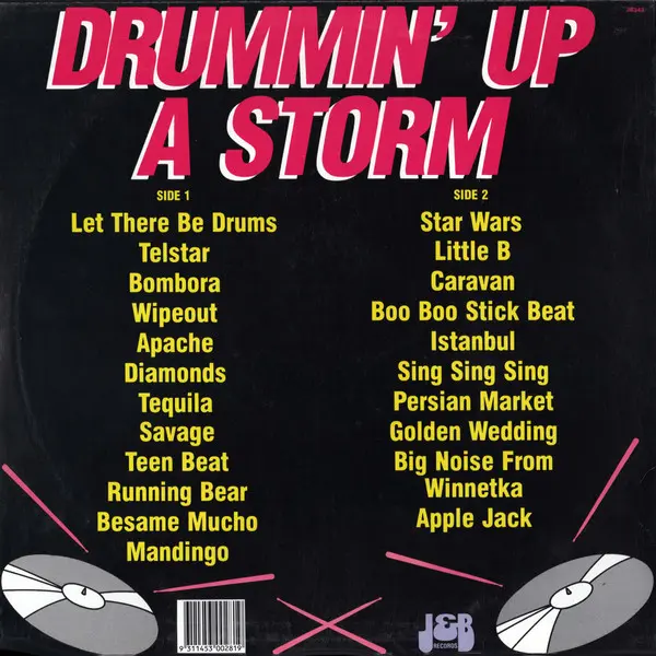 Unknown Artist - Drummin' Up A Storm - 0 - - J & B Records - Vinyl 1x LP