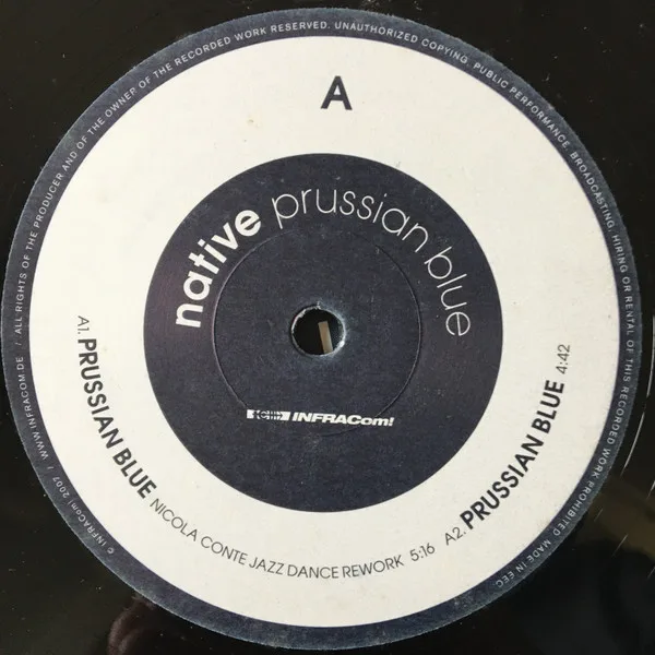 Album cover for Prussian Blue by Native (6)