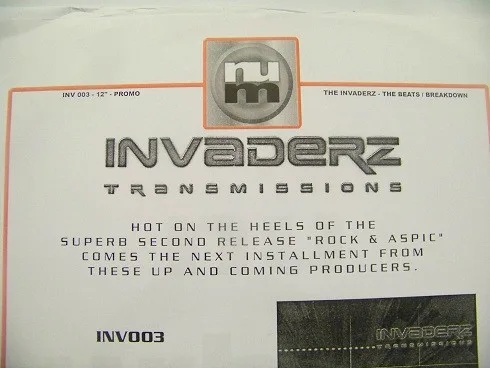 Album cover for The Beats / Breakdown by Invaderz