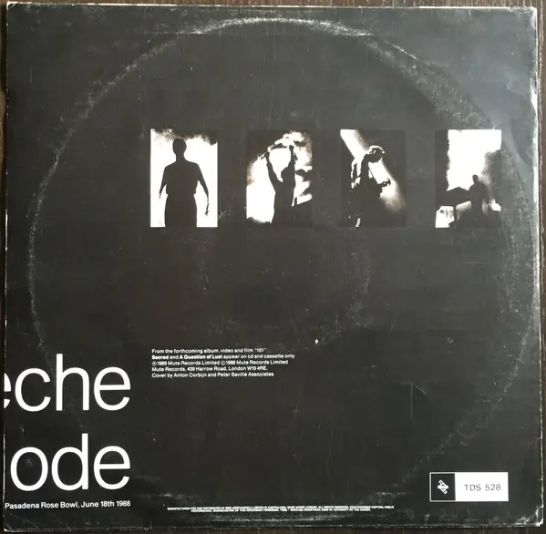 Depeche Mode - Everything Counts, Nothing, Sacred, A Question Of Lust, Electronic, Synth-pop, 1989 - Mute, Possum Records, Au