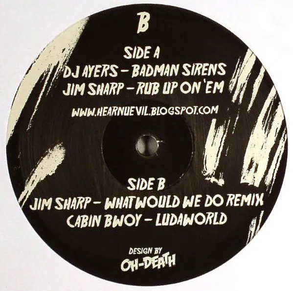 Various - Hear Nu Evil Vol.2, Electronic, Ghetto, Hip Hop, House, 2008 - Hear Nu Evil, Vinyl 1x 12"