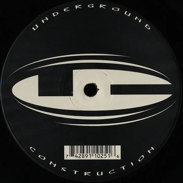 "Fast" Eddie Smith - Fast Traxx Volume 2, Electronic, House, 1995 - Underground Construction, US, Vinyl 1x 12", 33 ⅓ RPM