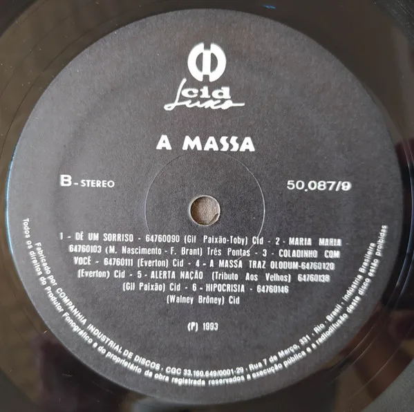 Album cover for A Massa by A Massa