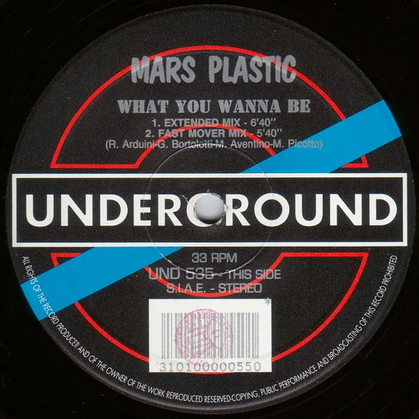 Album cover for What You Wanna Be by Mars Plastic